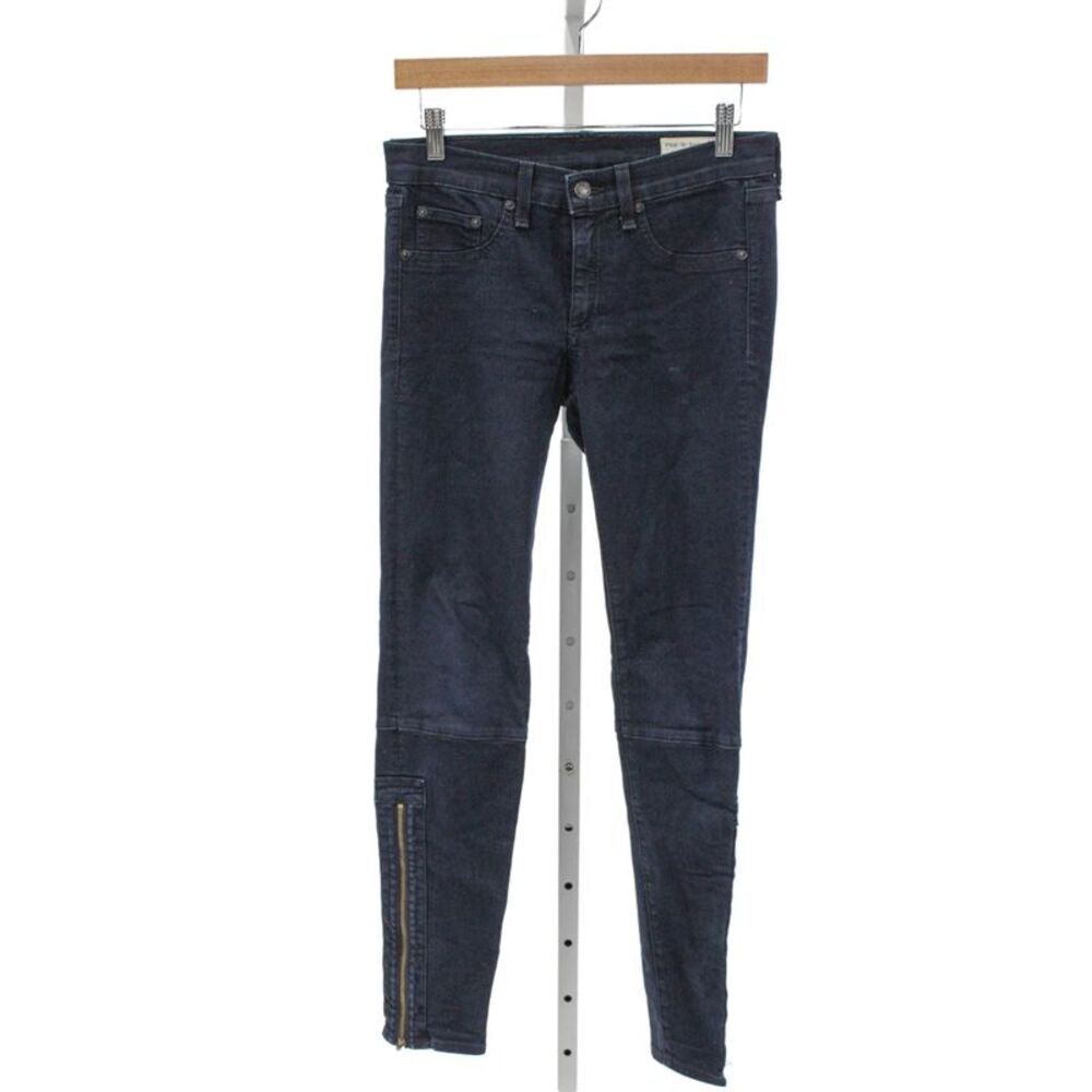 Rag & Bone Jean Womens Skinny Jeans Blue Mid-Rise 30in Size 27